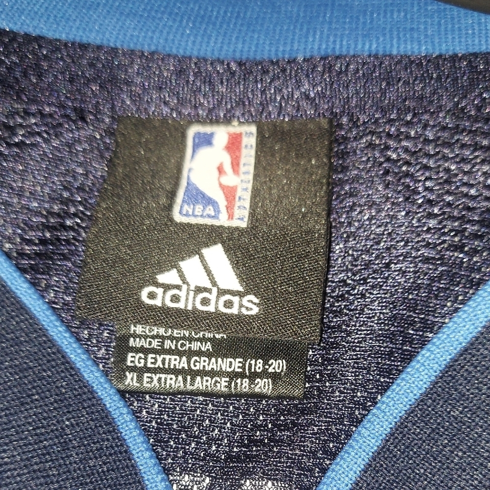 Adidas Dallas Navy and Blue Jersey - Picture 4 of 9